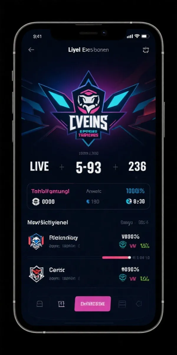 S15赛事APP界面展示